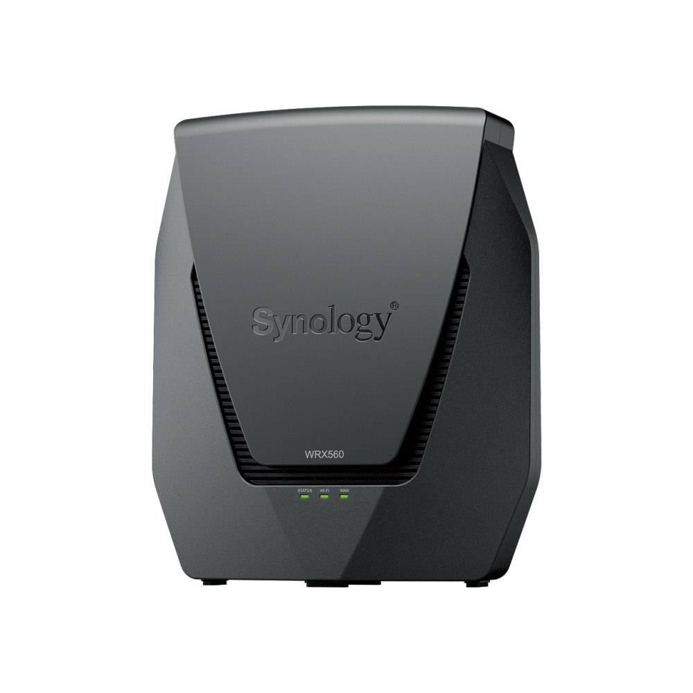 Synology Synology WRX560 trådlös router Gigabit Ethernet Dual-band (2,4 GHz / 5 GHz) Svart