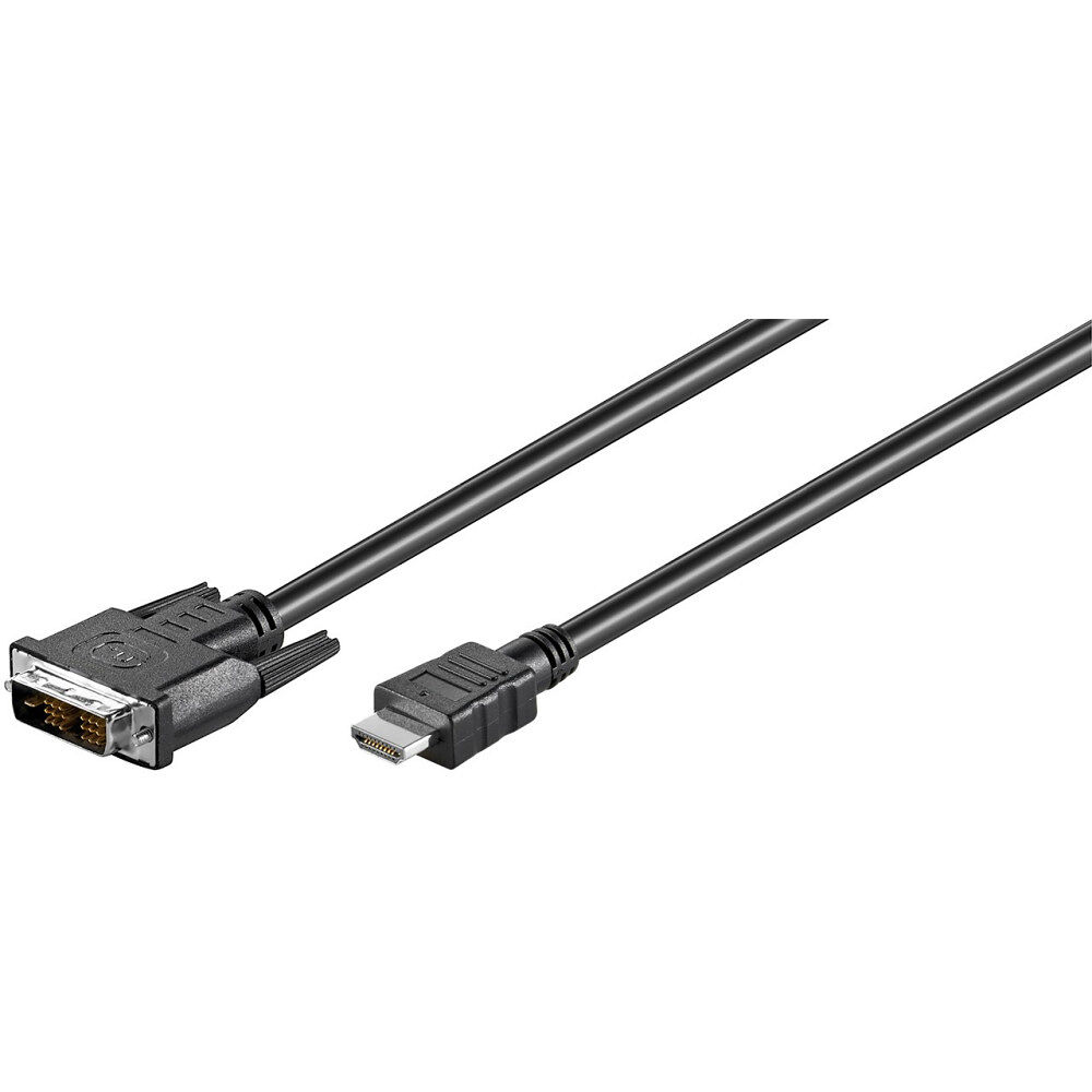 Goobay M-CAB adapterkabel - HDMI / DVI - 2 m