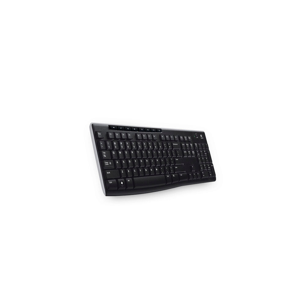 Logitech Logitech Wireless Keyboard K270 tangentbord RF Trådlös QWERTY Engelsk Svart