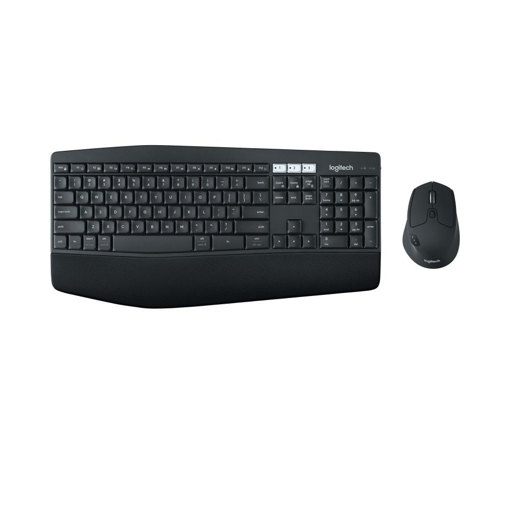 Logitech Logitech MK850 Performance tangentbord Mus inkluderad Trådlös RF + Bluetooth QWERTY Engelska (USA) Svart
