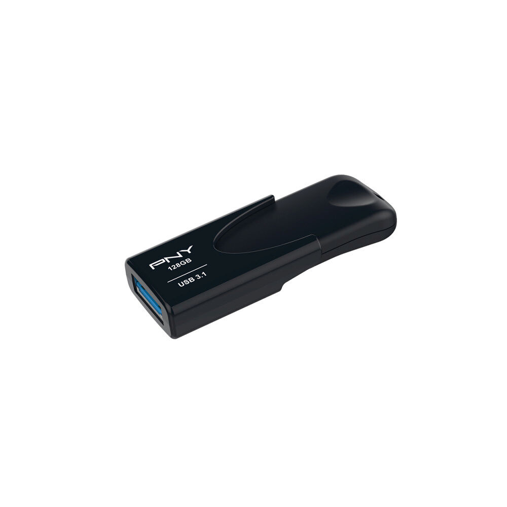 PNY Technologies PNY Attache 4 USB-sticka 128 GB USB Type-A 3.2 Gen 1 (3.1 Gen 1) Svart