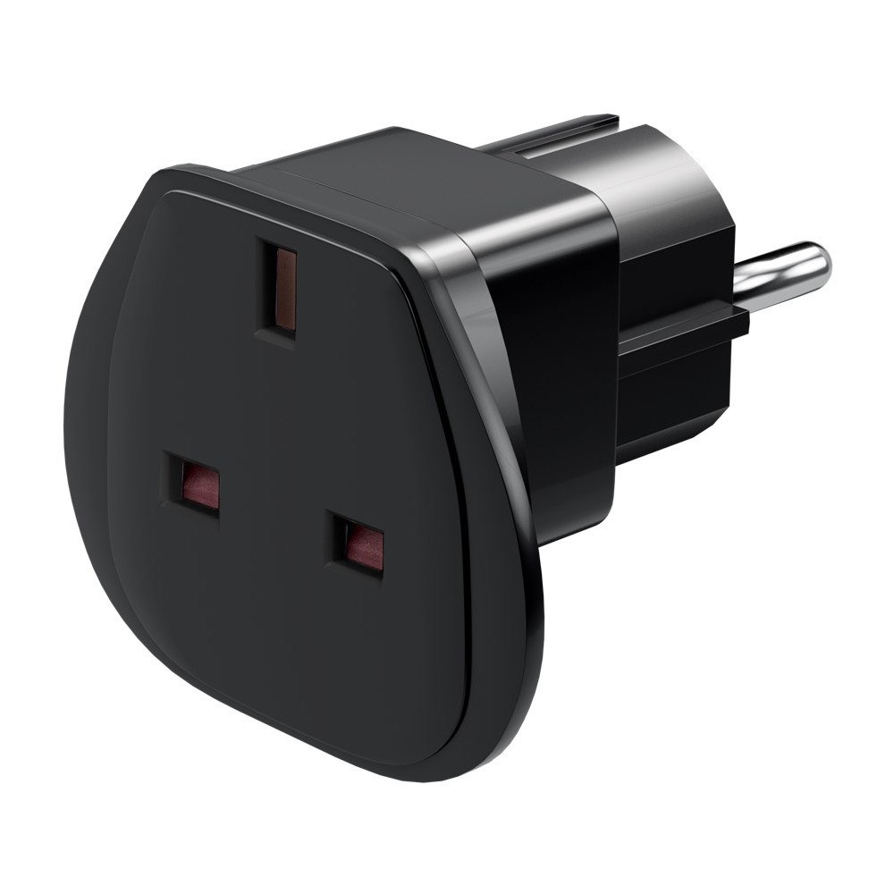 Goobay goobay - adapter för effektkontakt - power CEE 7/7 till BS 1363
