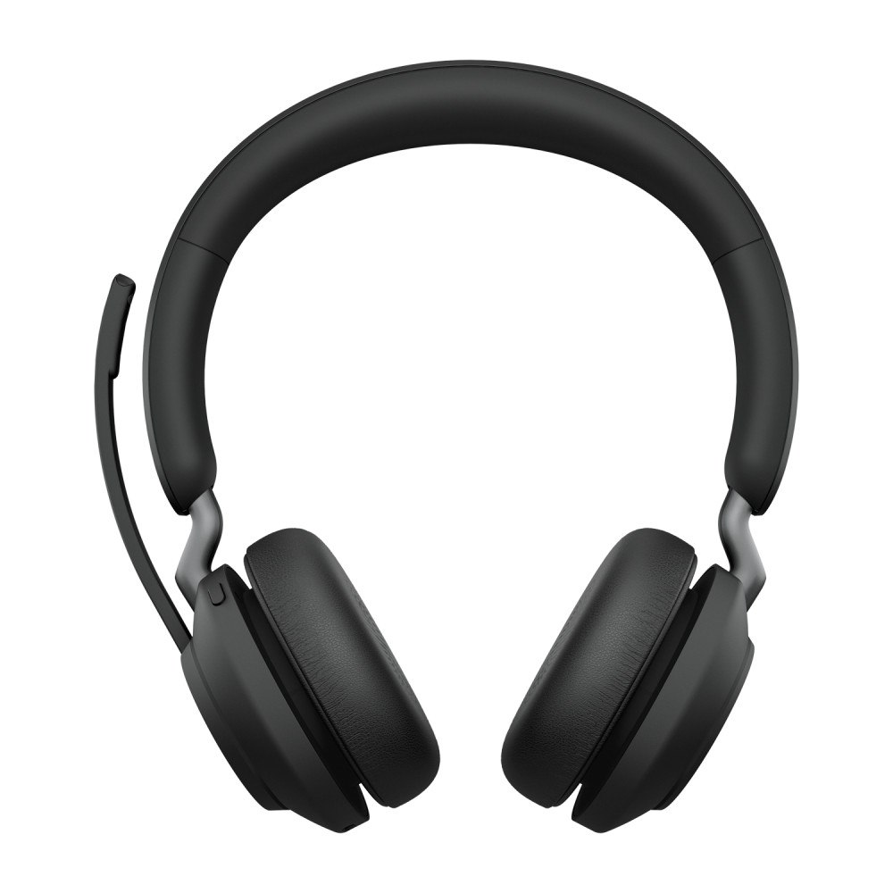 Jabra Jabra Evolve2 65, MS Stereo Headset Trådlös Huvudband Kontor/callcenter USB Type-C Bluetooth Svart