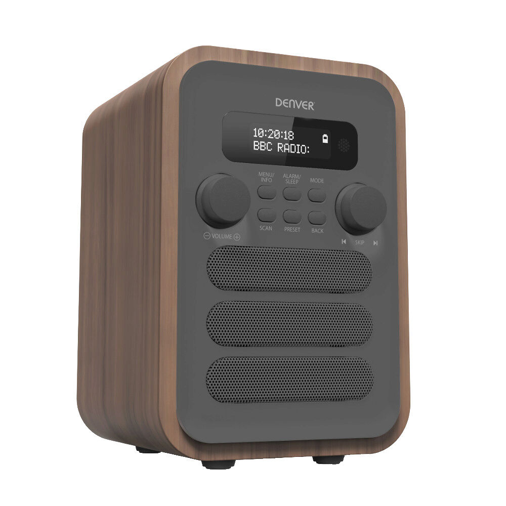 Denver DENVER DAB-48 - bärbar DAB-radio - Bluetooth
