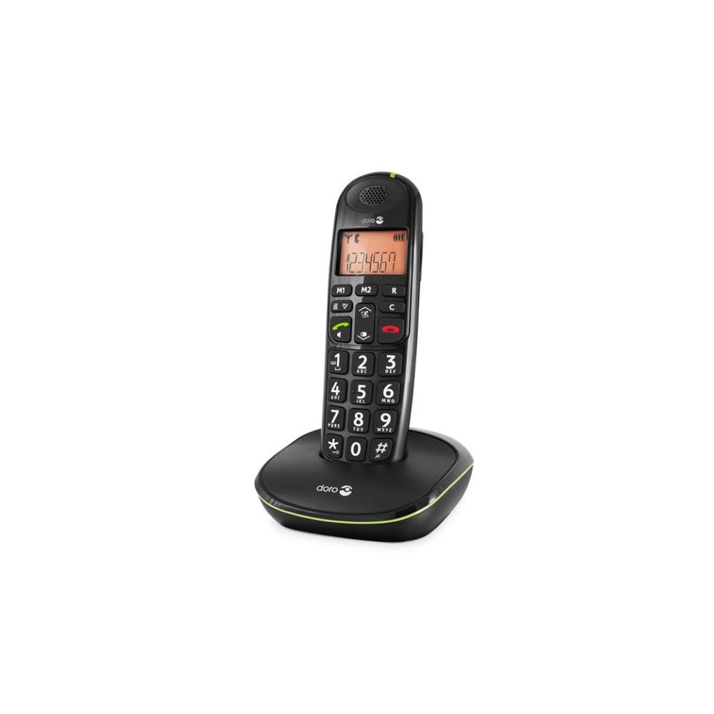 Doro Doro PhoneEasy 100w DECT-telefon Svart