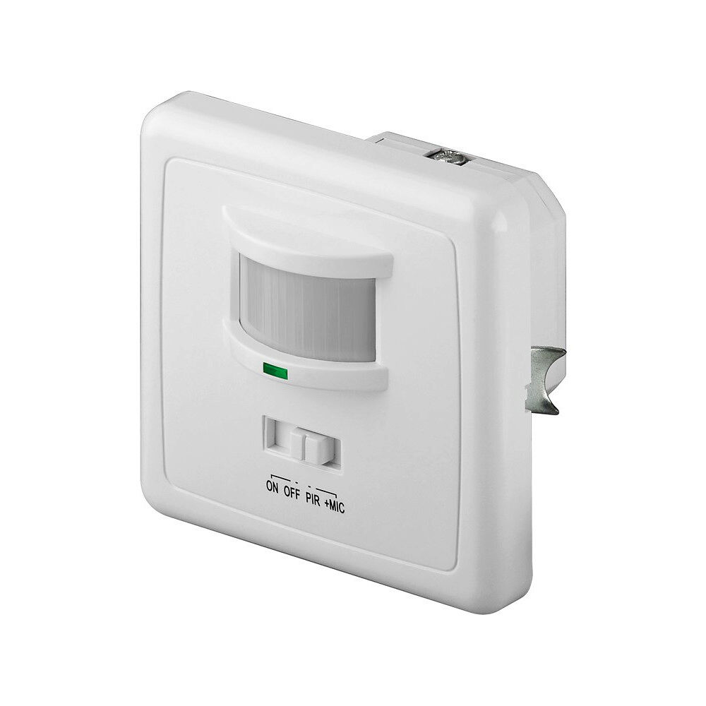 Goobay Goobay 95171 rörelsedetektorer Passiv infraröd (PIR) sensor Kabel Vägg Vit