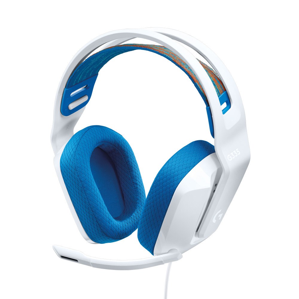 Logitech Logitech G G335 Headset Kabel Huvudband Spela Vit