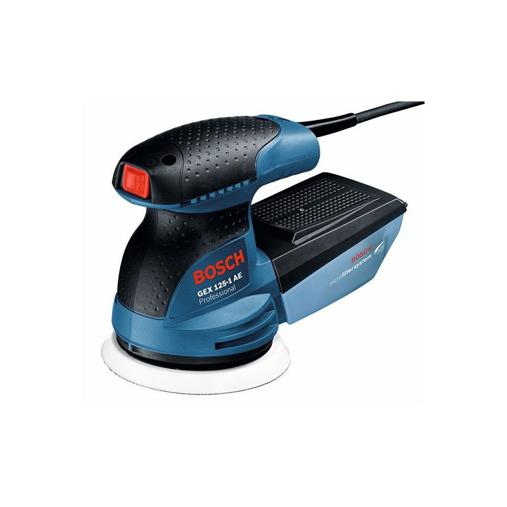 Bosch Group Bosch GEX 125-1 AE Rundslipmaskin 12000 RPM 24000 OPM Blå