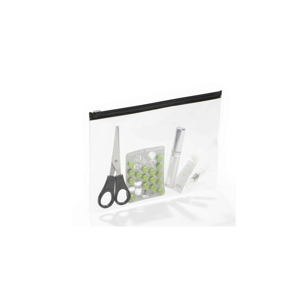 Durable Blixtlåspåse DURABLE Zip A5 svart 5/fp