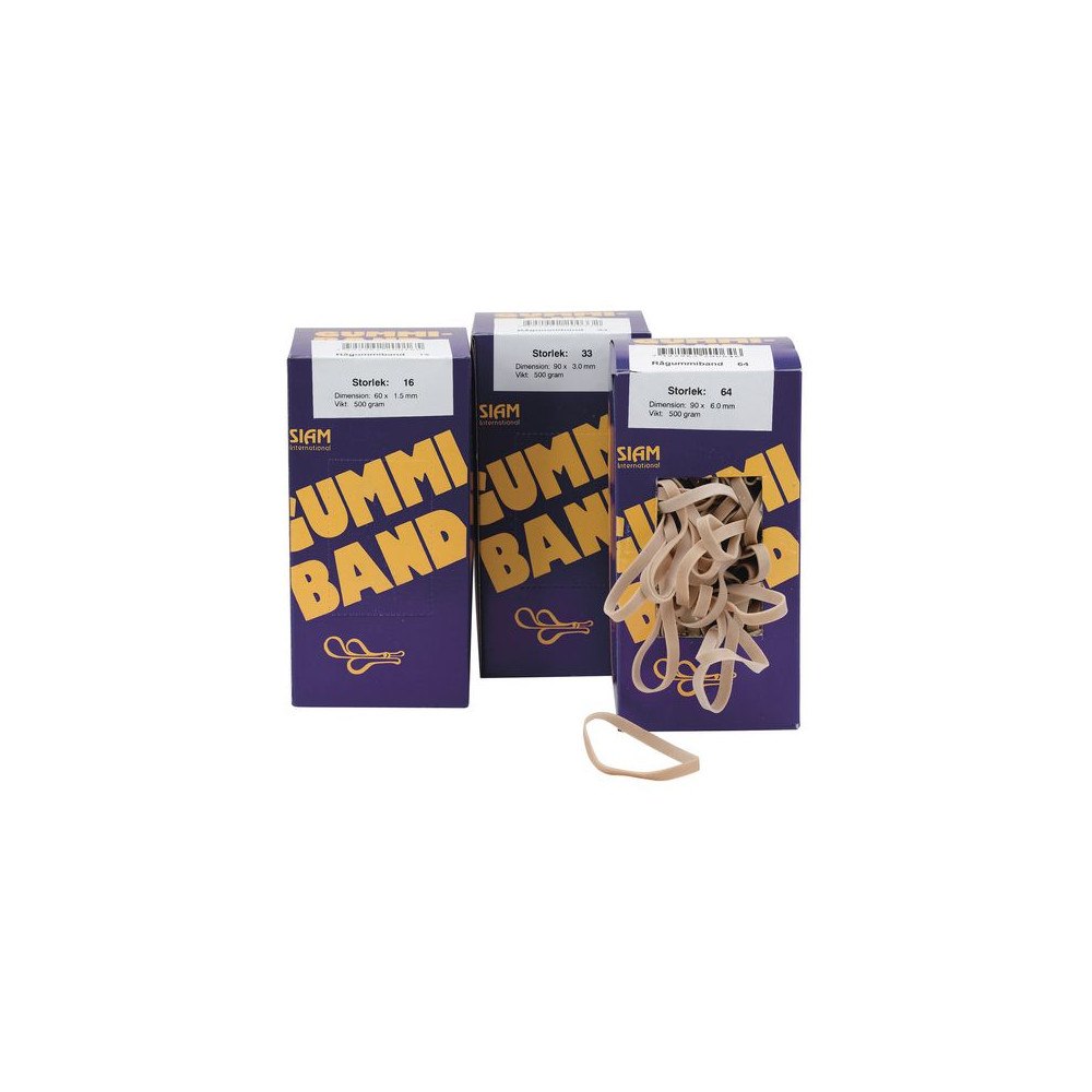 No Brand Gummiband 90x3mm nr33 500g 660/fp
