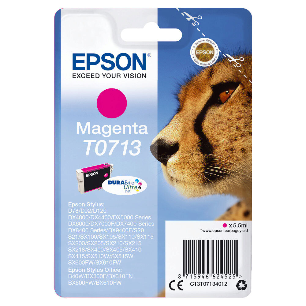 EPSON Epson Enpack magenta T0713 DURABrite Ultra-bläck