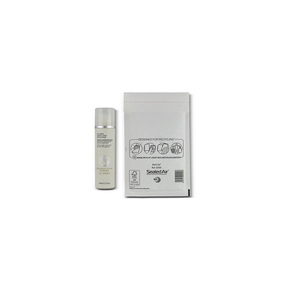 MAIL LITE Bubbelpåse B/00 120x210mm vit 100/fp