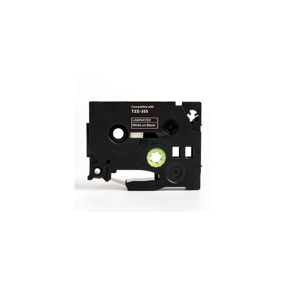 Fighting Line Tape 24mm TZe-355 vit på svart