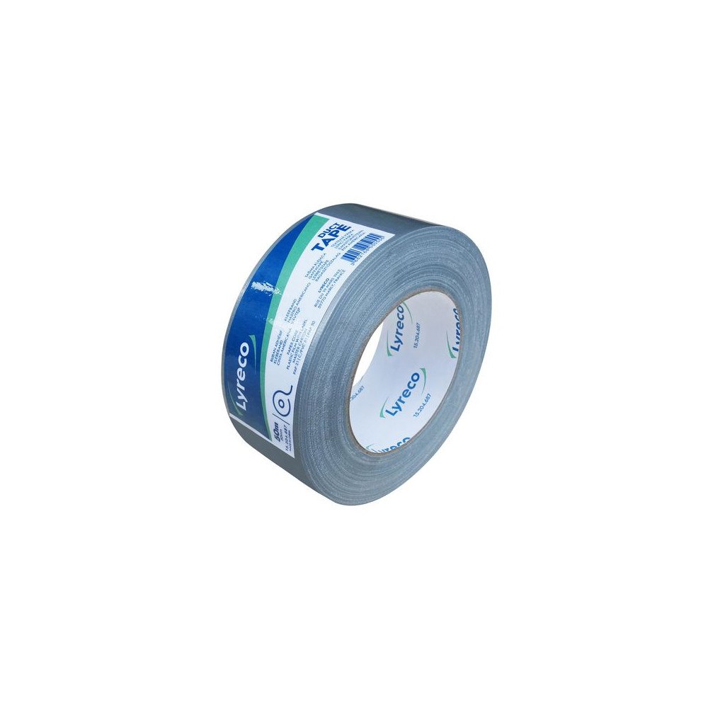Lyreco Vävtejp LYRECO 50mmx50m silver