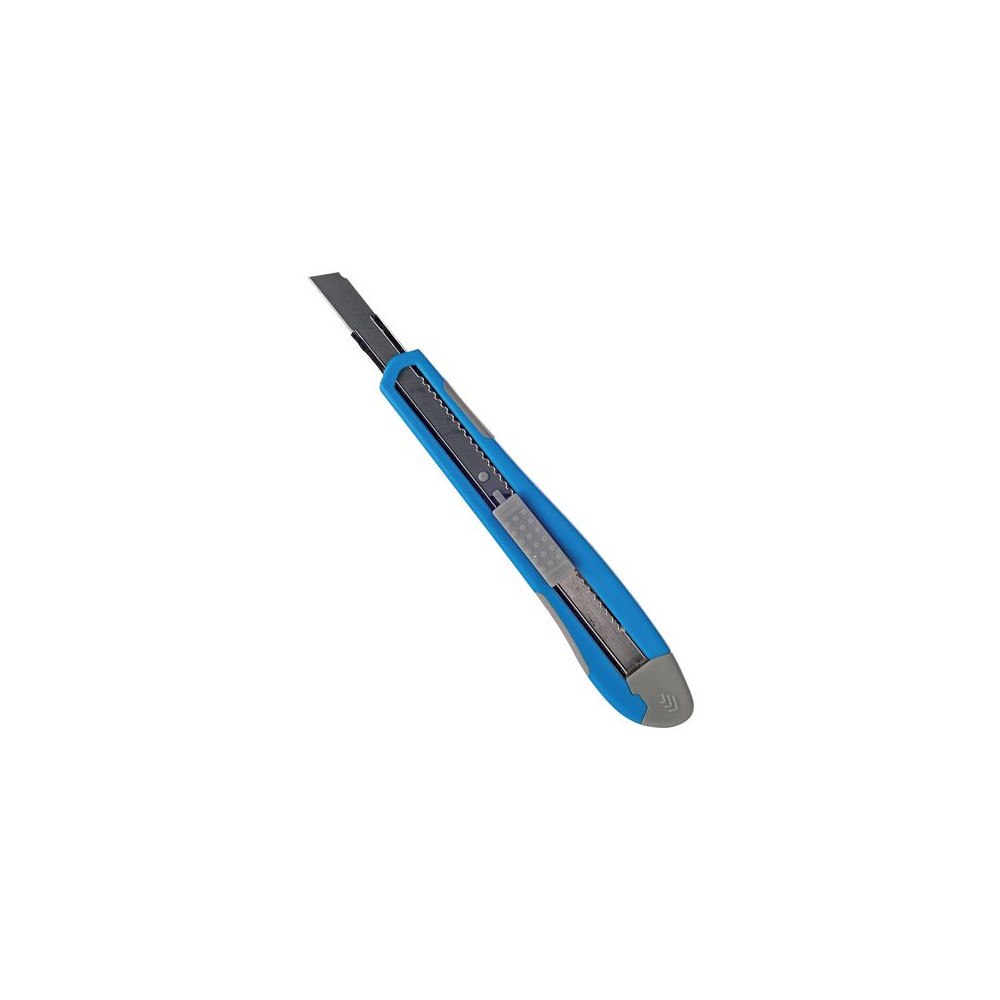 Lyreco Hobbykniv LYRECO 9mm blå/grå