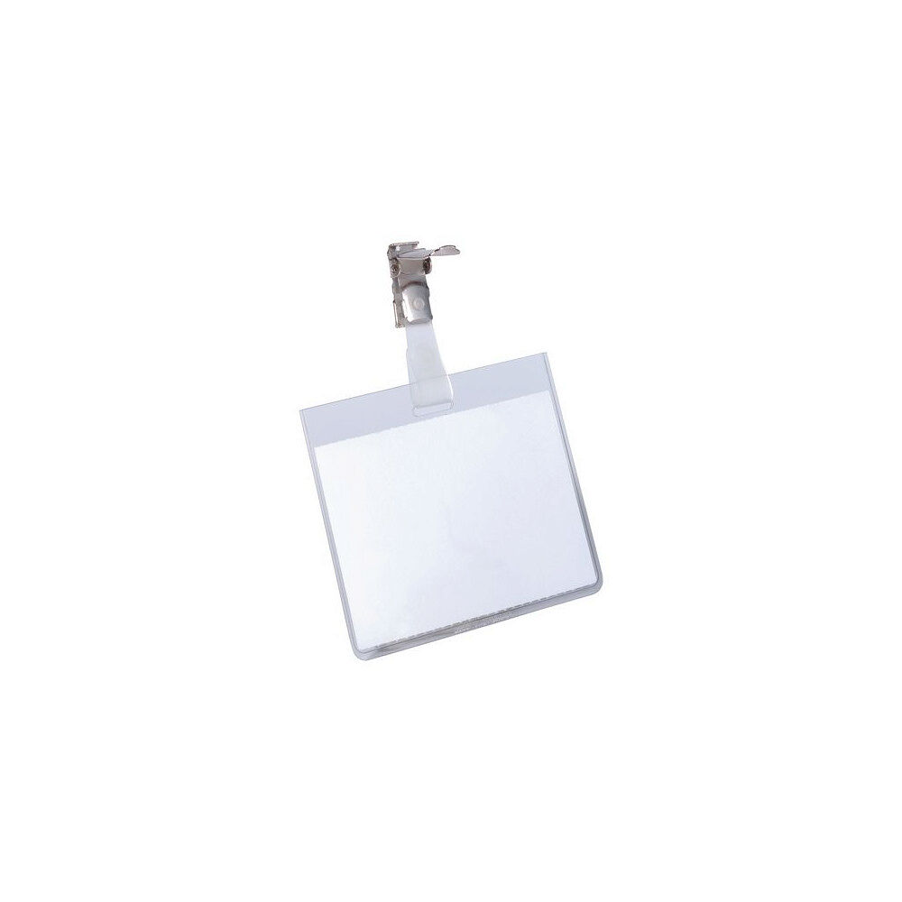 Durable Namnskylt DURABLE clips liggande 25/fp