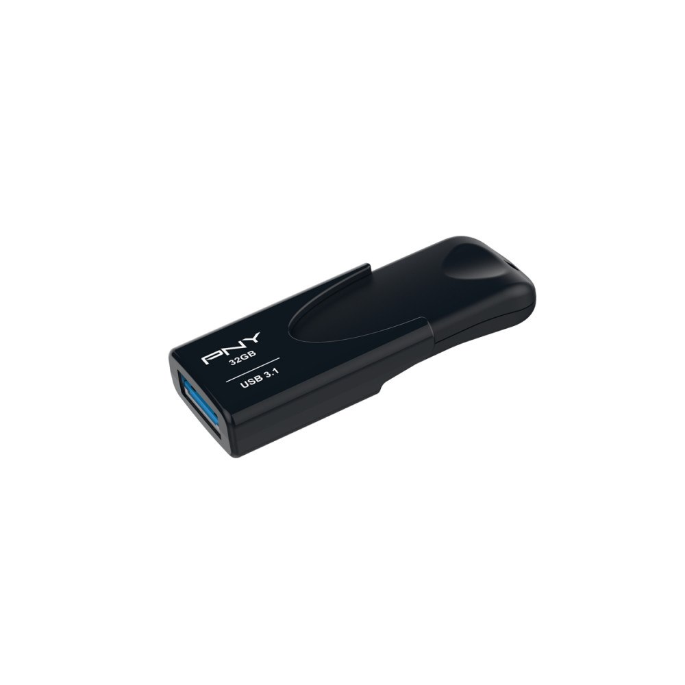 PNY Technologies PNY Attache 4 USB-sticka 32 GB USB Type-A 3.2 Gen 1 (3.1 Gen 1) Svart