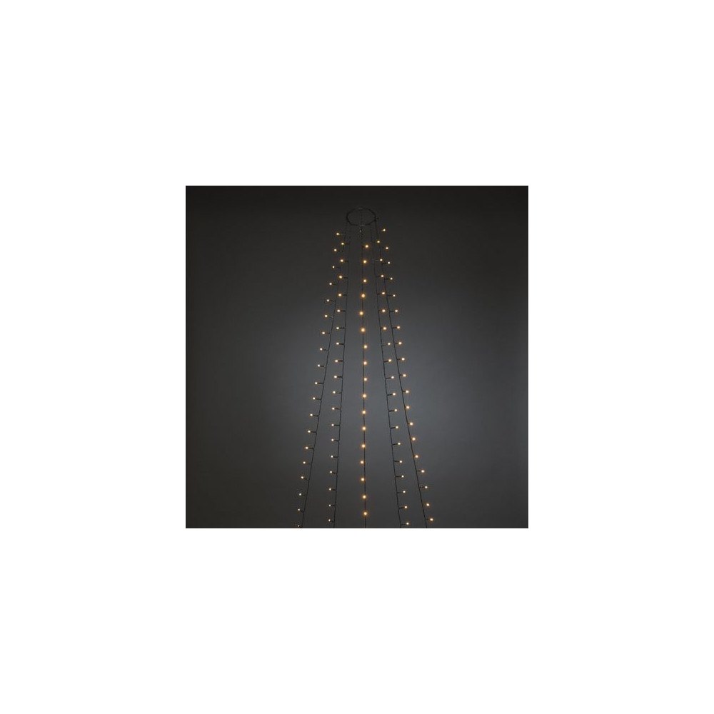 KONSTSMIDE Julgransbelysning 150 LED inomhus 5x1,8m