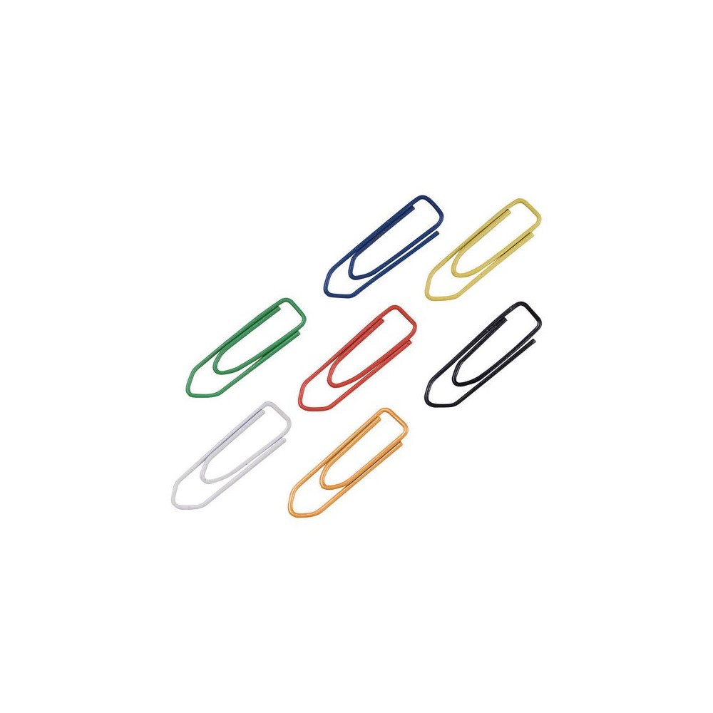 Lyreco Gem LYRECO metall 25mm sort.färg 100/fp