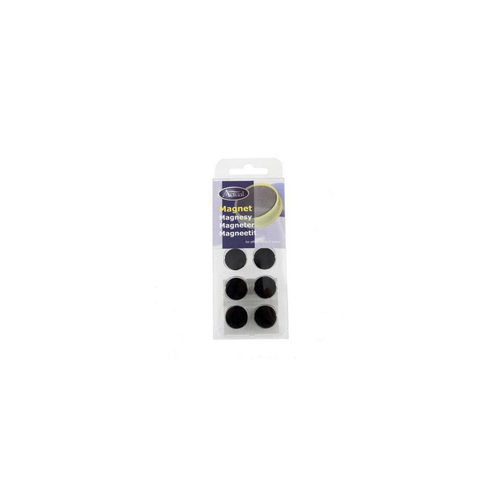 No Brand Magnetknappar ACTUAL 16 mm svart 10/fp