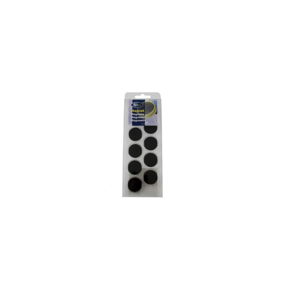 No Brand Magnetknappar ACTUAL 25 mm svart 10/fp