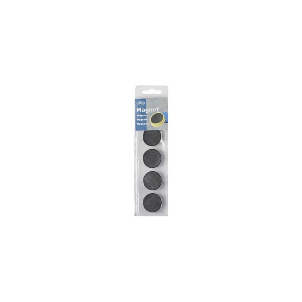 No Brand Magnetknappar ACTUAL 30 mm svart 5/fp