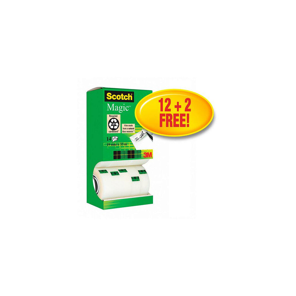 Scotch Dokumenttejp SCOTCH 810 19mmx33m 14/fp