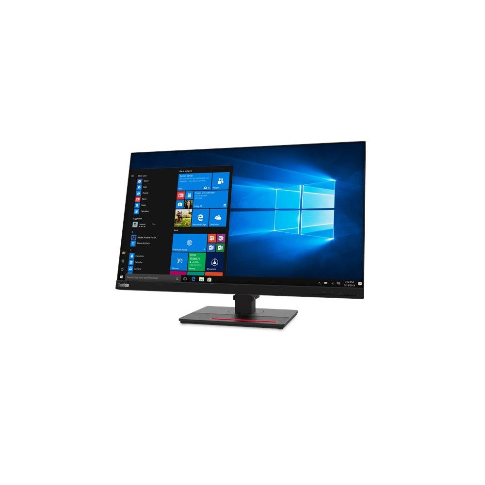 Lenovo Lenovo ThinkVision T27q-20 platta pc-skärmar 68,6 cm (27") 2560 x 1440 pixlar Quad HD LCD Svart