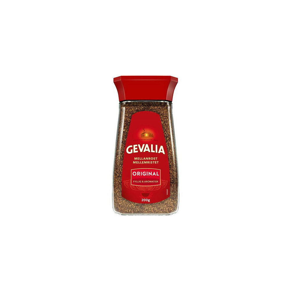 GEVALIA Kaffe GEVALIA Snabbkaffe burk 200g