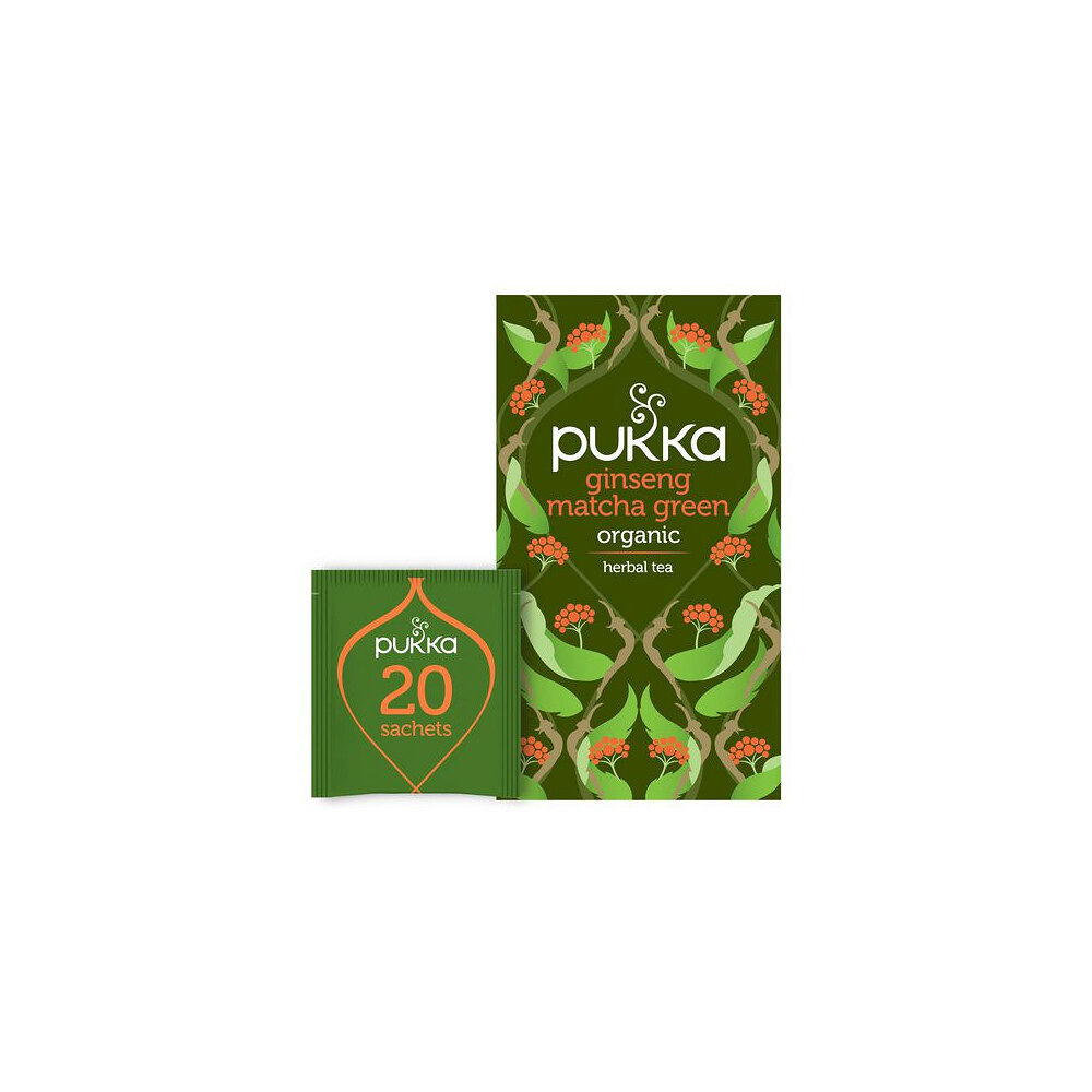 Pukka Te PUKKA Ginseng Matcha Green 20/fp