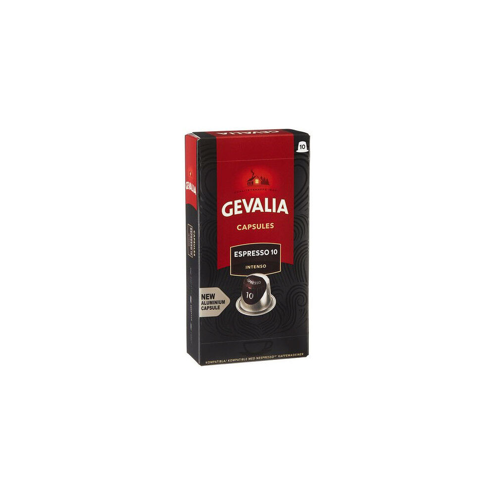 GEVALIA Kaffekapslar GEVALIA ESP INTENSO 10/fp