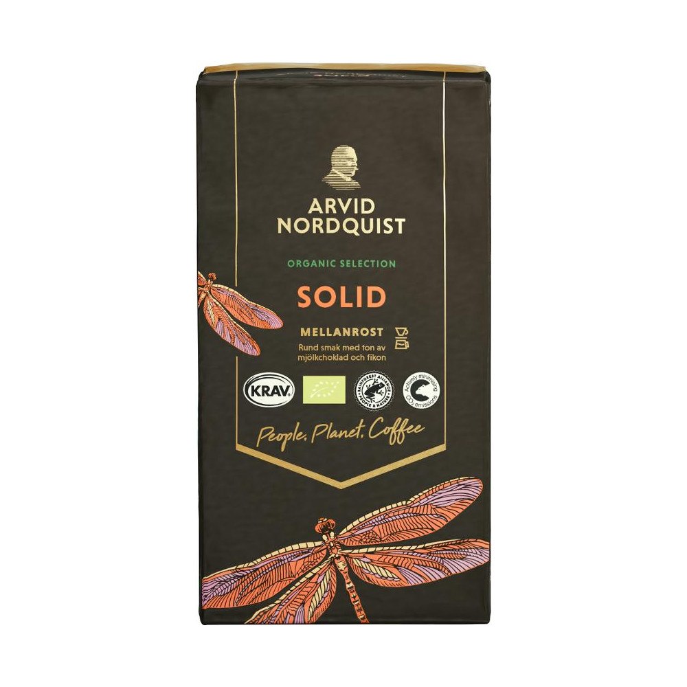 Arvid Nordquist Kaffe ARVID.N Sel.Solid KRAV 450g/fp
