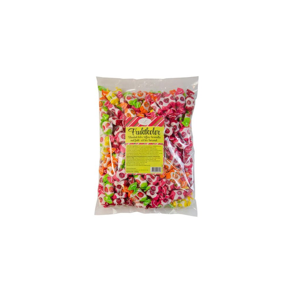 Carl Choklad&Present Godis Fruktkolor 1kg