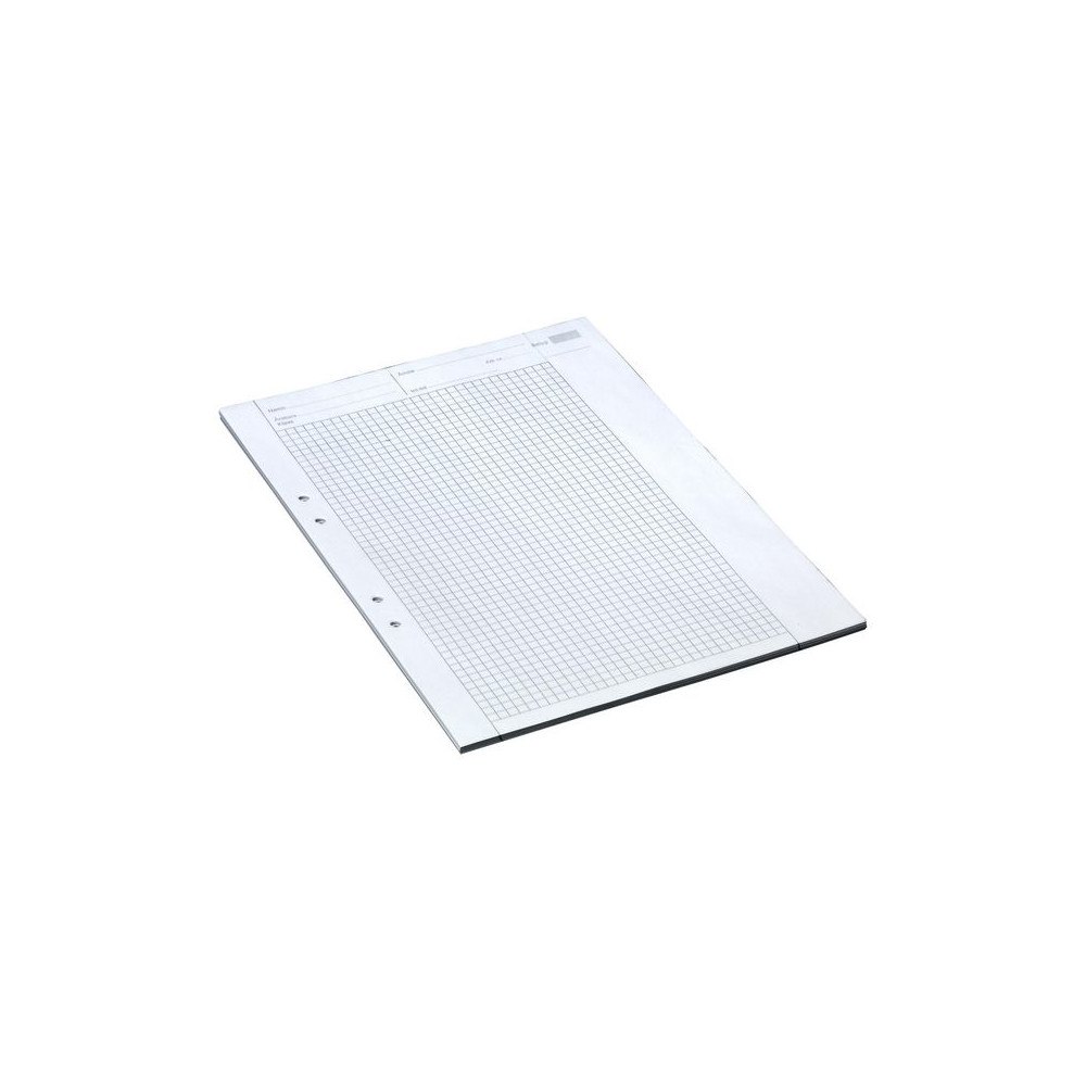 BANTEX Provskrivningsblad A4 ruta 5x5mm 500/fp