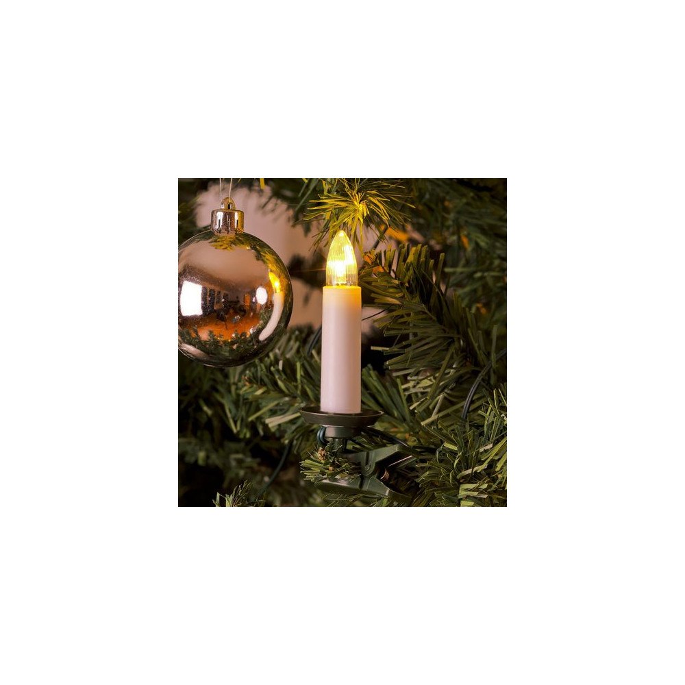 KONSTSMIDE Julgransbelysning 16 DC LED inomhus 12m