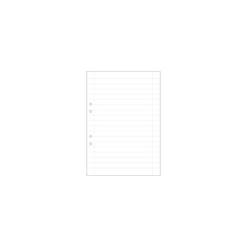 No Brand Lösblad A4 linjerat 14,5mm hålat 500/fp