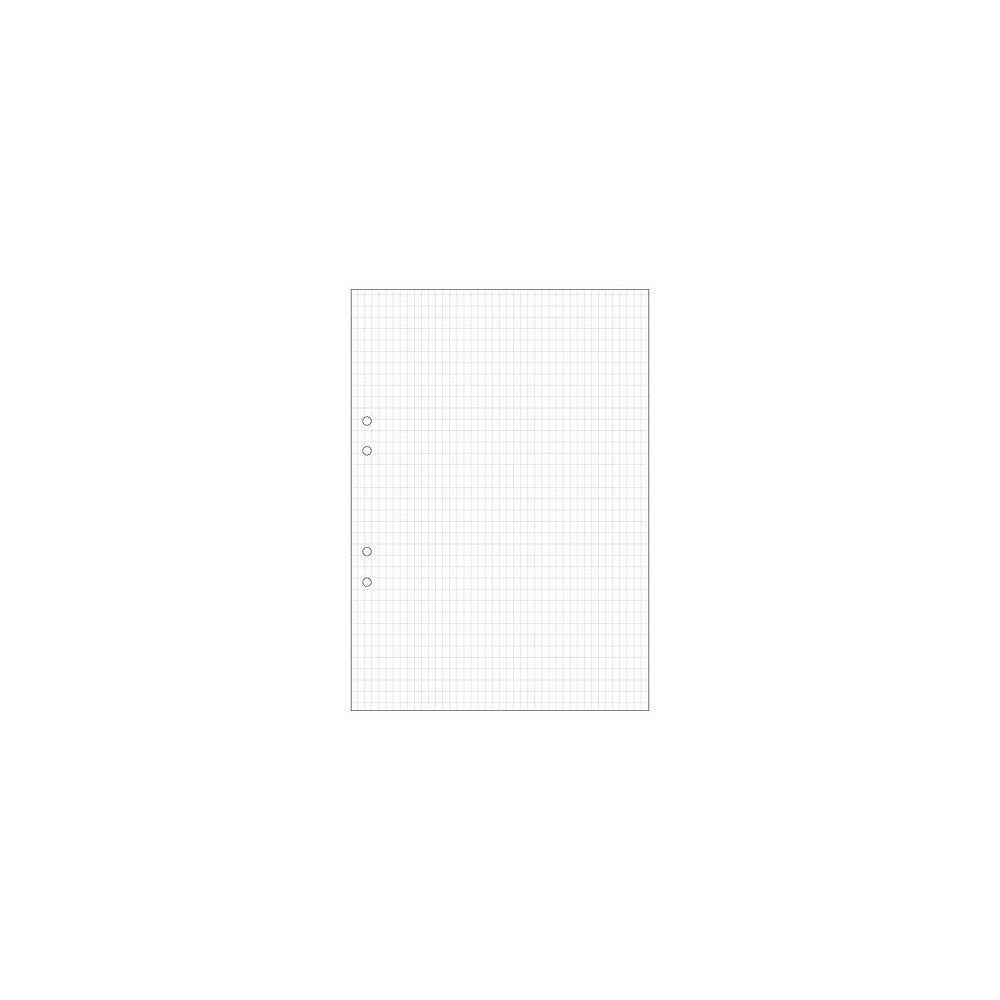 No Brand Lösblad A4 rutat 5x8mm hålat 500/fp
