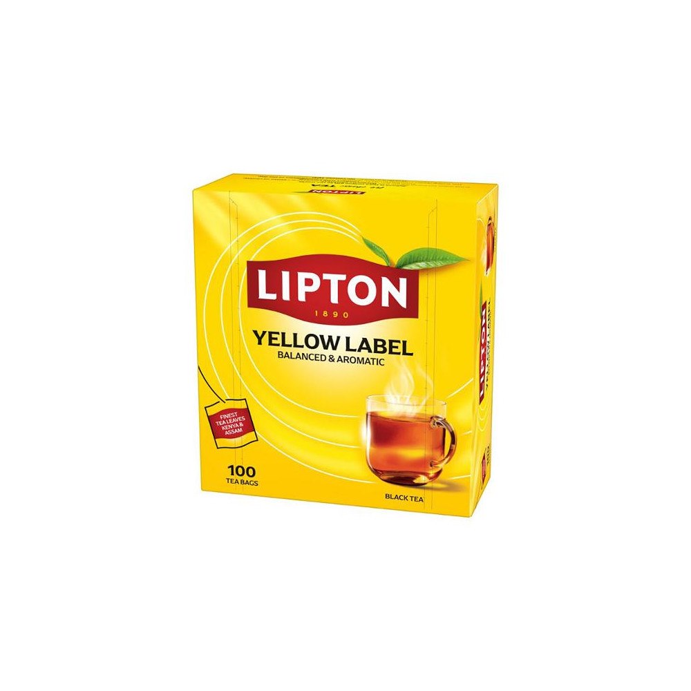Lipton Te LIPTON påse Yellow Label 100/fp