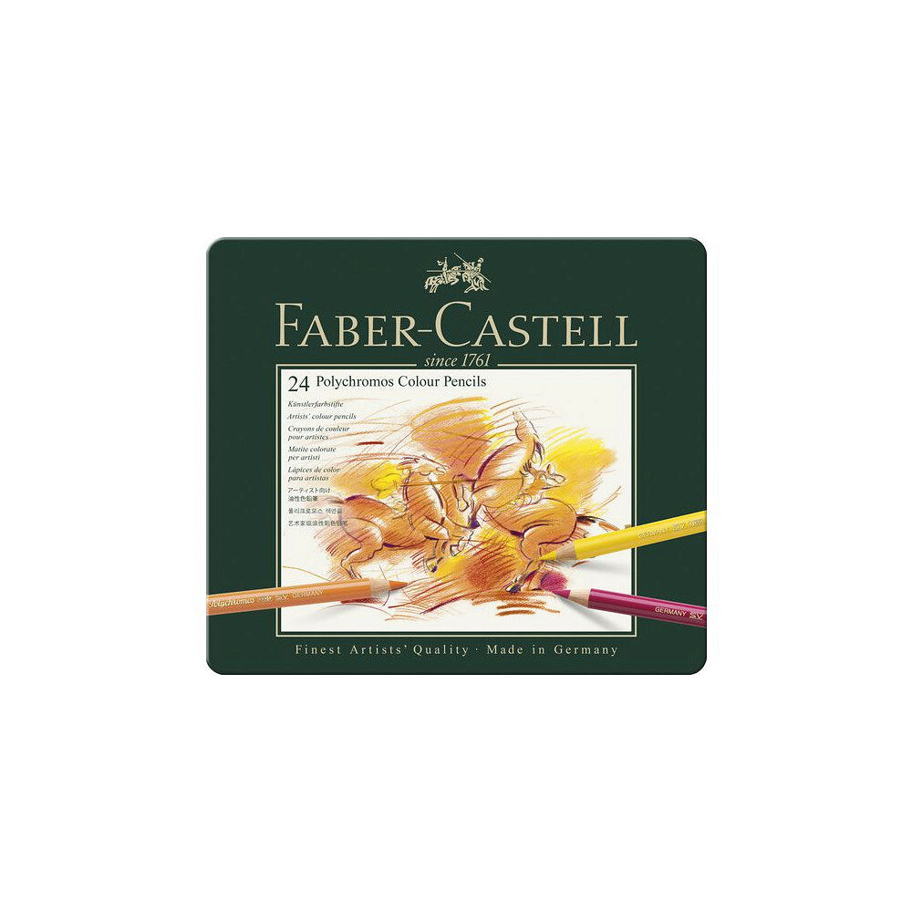 FABER-CASTELL Färgpenna FABER CASTELL Polychroms 24/fp