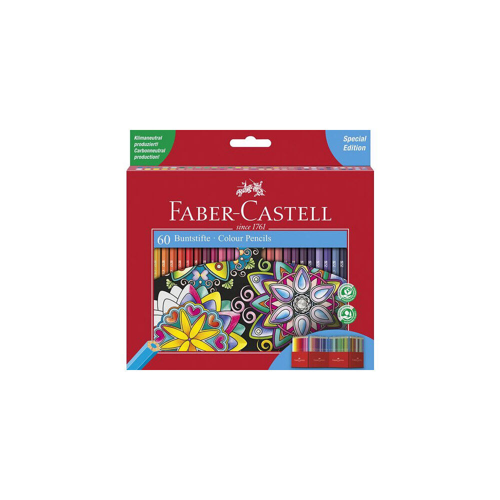 FABER-CASTELL Färgpenna Classic 60 färger 60/fp