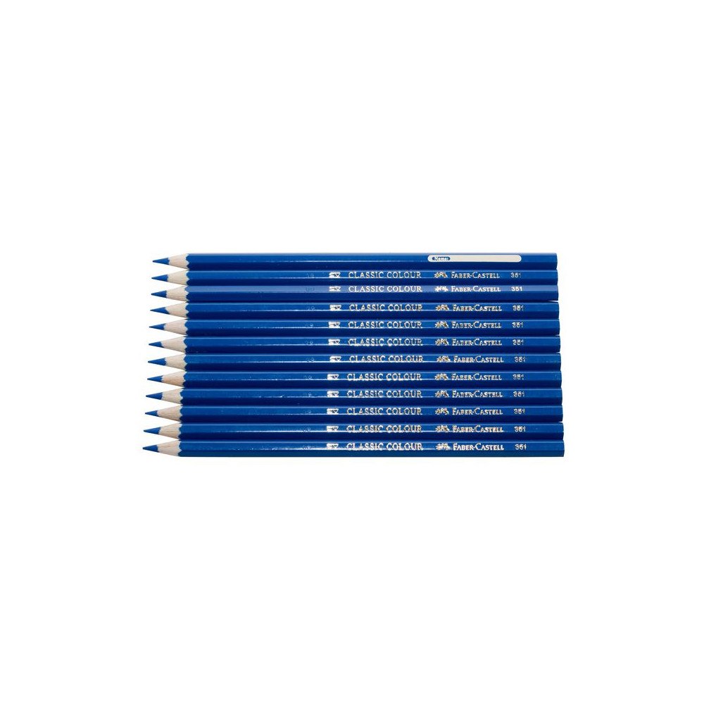 FABER-CASTELL Färgpenna FABER-CASTELL mörkblå 12/fp