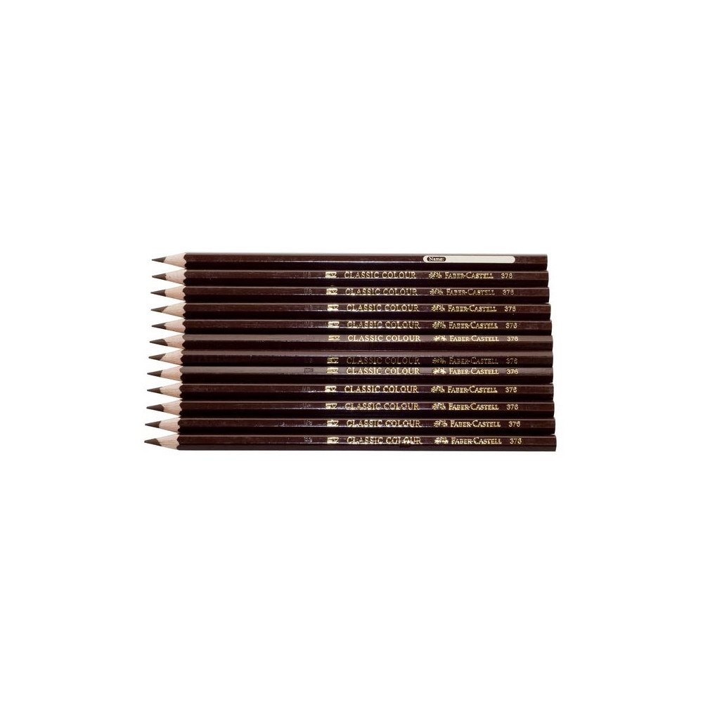 FABER-CASTELL Färgpenna FABER-CASTELL brun 12/fp