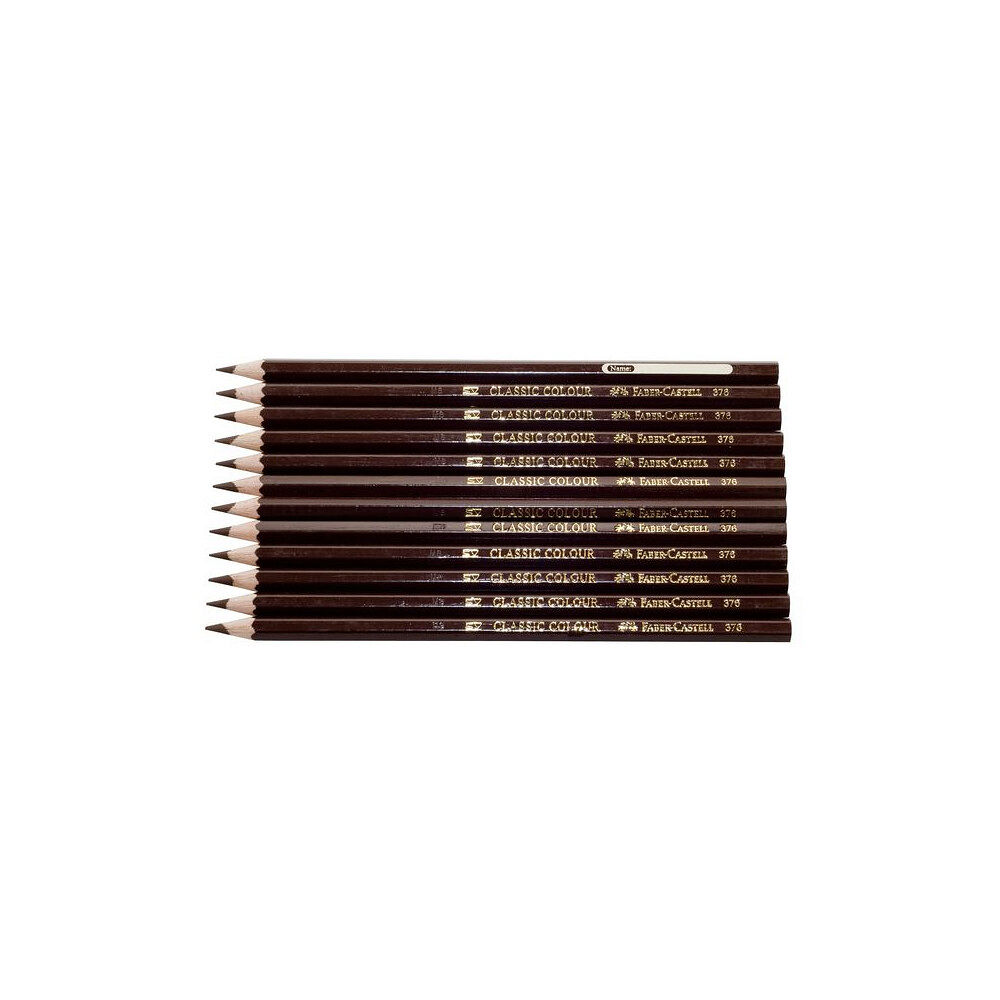FABER-CASTELL Färgpenna FABER-CASTELL brun 12/fp