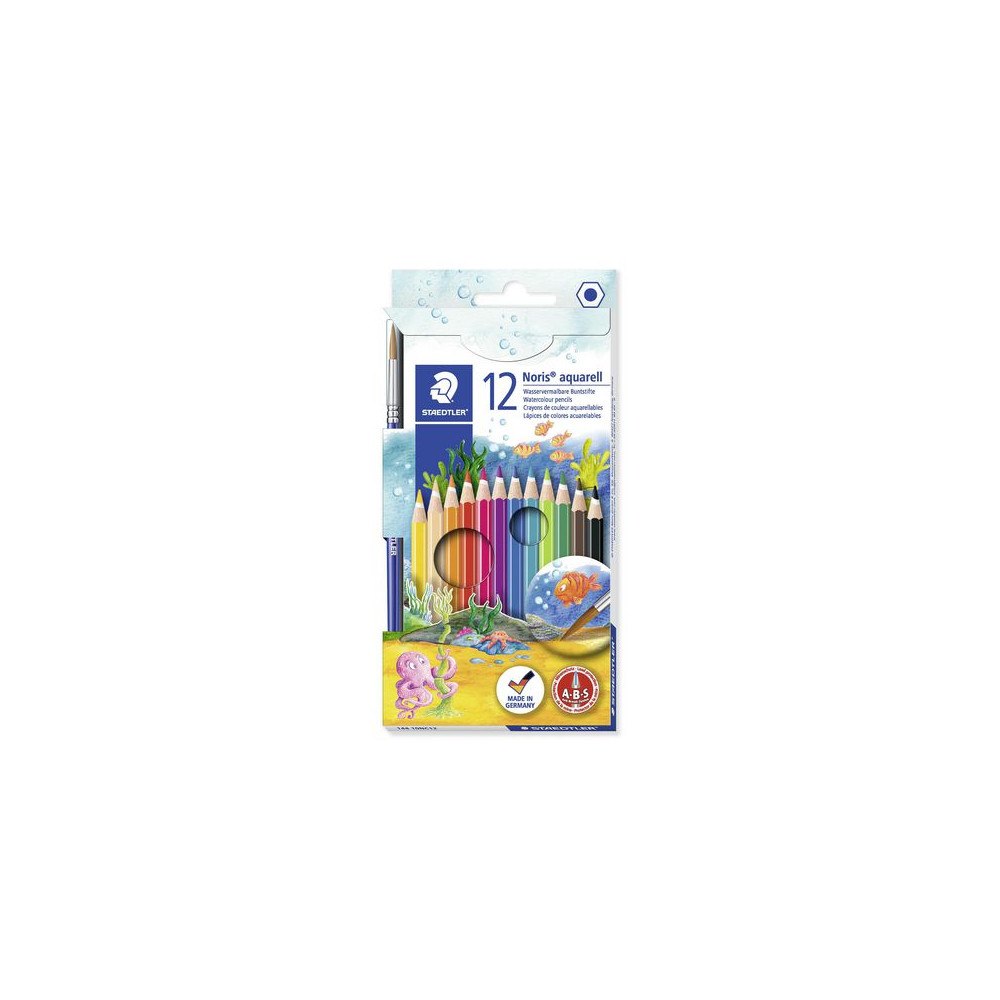 STAEDTLER Akvarellpenna STAEDTLER 12 färger