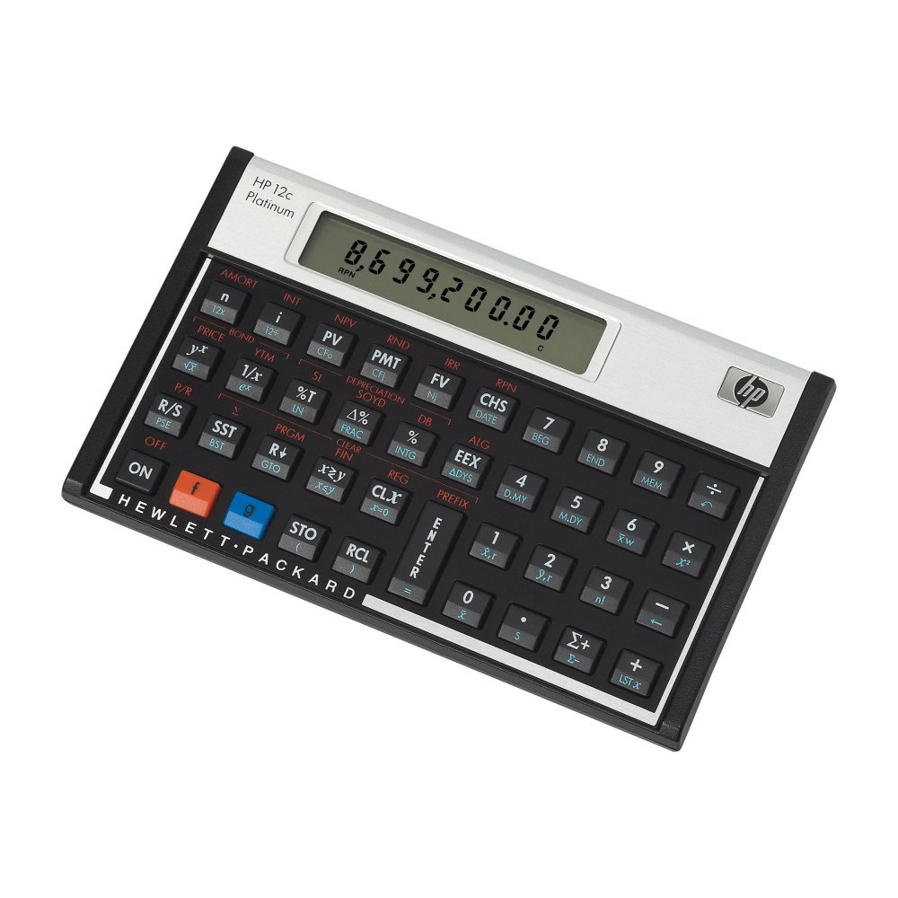HP HP 12c Platinum Financial - finansiell kalkylator