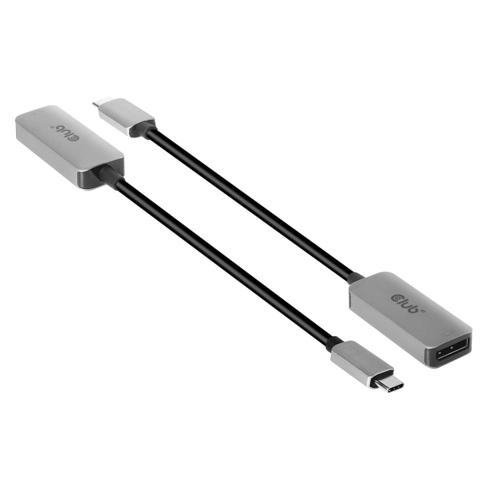 Club 3D CLUB3D CAC-1567 USB-grafikadapter 7680 x 4320 pixlar Svart, Silver