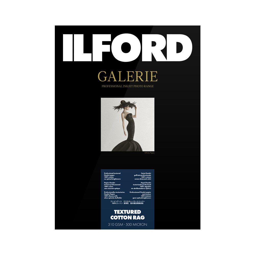 ILFORD Ilford Galerie Textured Cotton Rag 310g A4 25 Sheets