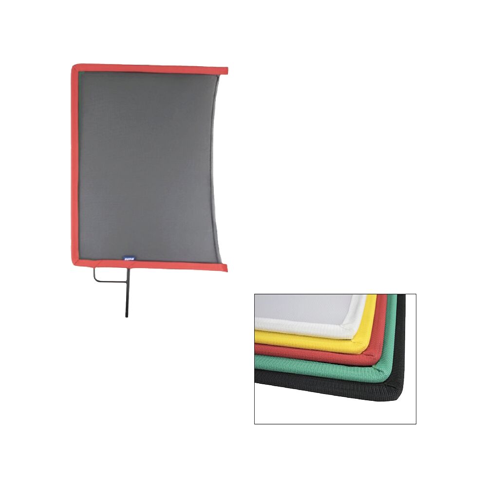 KUPO Kupo KT-2436ODBB 24"x 36" Open End Flag Frame - Double Black Bobbin Net