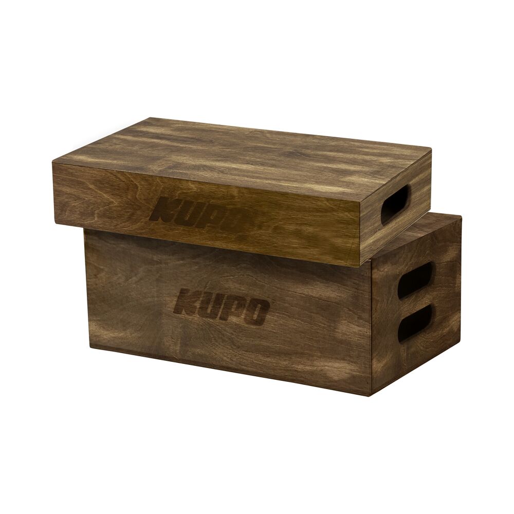 KUPO Kupo KAB-048BST Brown Stained Apple Box Set