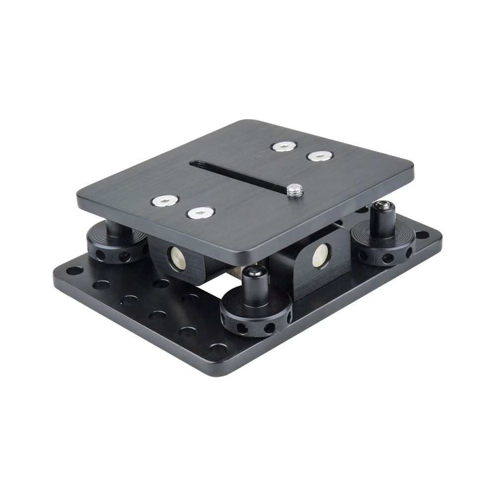 KUPO Kupo KSC-150 Mini 4 Way Leveling Cam Mount w/ 3/8" Slot-Blk